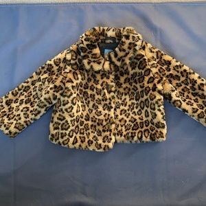 Leopard Fur Coat - Size 2